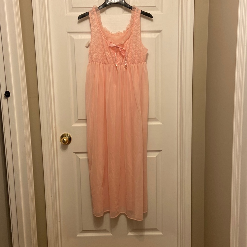 Nightgown with matching robe